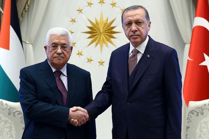 Cumhurbaşkanı Erdoğan Mahmud Abbas ile telefonda görüştü