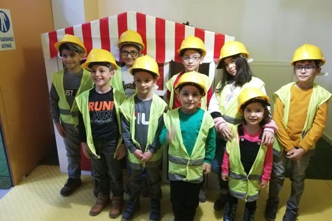 Çocuklar rol modelleriyle buluşuyor