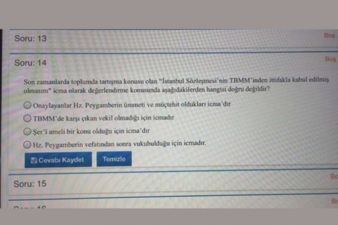 İstanbul Sözleşmesini icma olarak çarpıtan ilahiyat fakültesine tepki