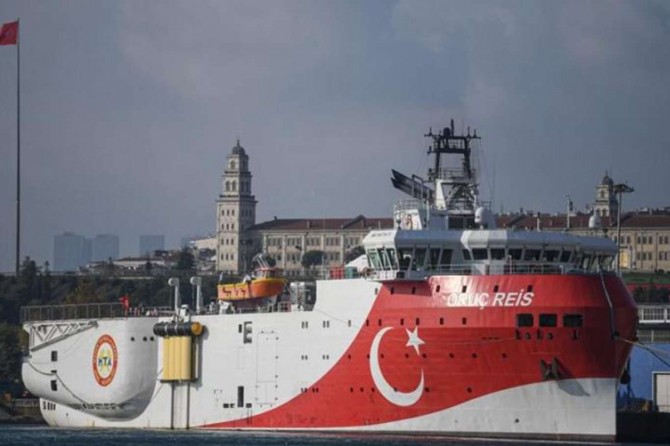 Oruç Reis sismik araştırma gemisinin Doğu Akdeniz'deki Navtex süresi uzatıldı