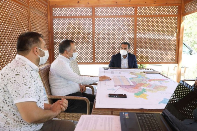 Covid-19 tedavisi tamamlanan Belediye Başkanı Şerifoğulları göreve döndü