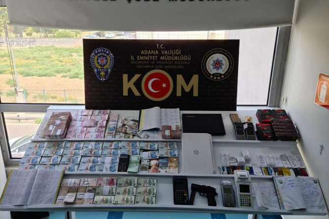 Adana Pos tefeciliği operasyonunda 17 adrese baskın yapıldı