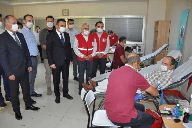 Siirt'te "kan bağışı etkinliği" düzenlendi
