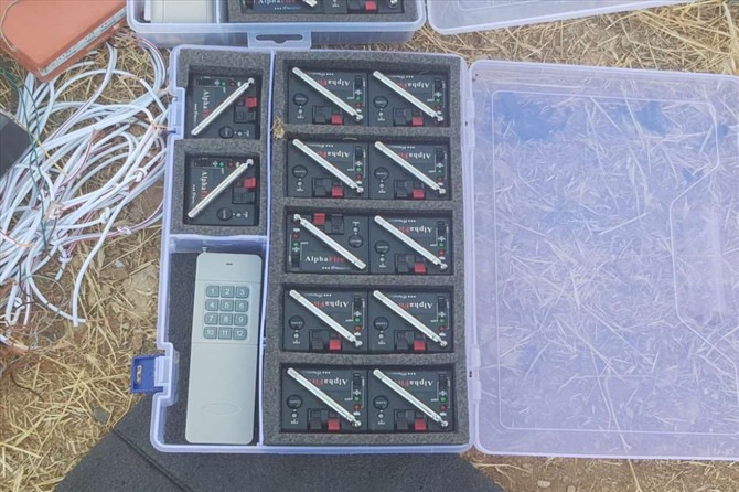 Pençe Kaplan Operasyonu’nda çok sayıda EYP tespit edildi