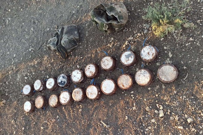 İdlib bölgesinde çok sayıda EYP ele geçirildi