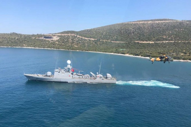 MSB: Ege ve Akdeniz'de müşterek eğitimler icra edildi