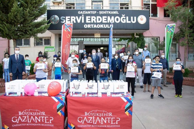 Gaziantep'te öğrencilere okul öncesi hijyen eğitimi verildi