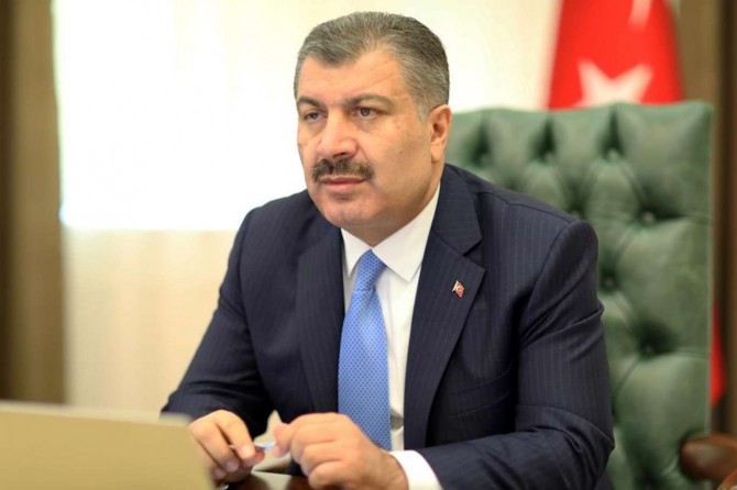 Bakan Koca 6 il valisi ve sağlık müdürleriyle görüştü