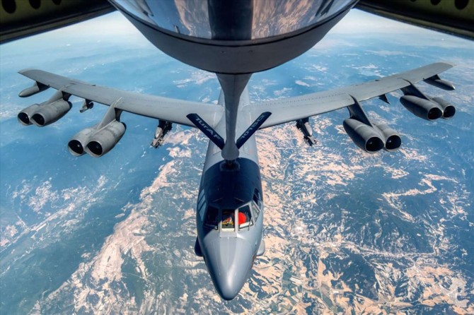 Turkish Air Forces joins NATO partners to escort US B-52 Bombers