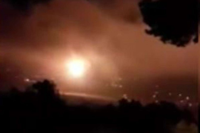 Siyonist işgal rejimi,Lübnan'ın Labuna ormanlık alanına yangın bombaları attı.