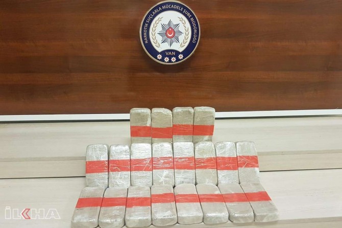 Li Wanê 10 kîlo eroîn hat bidestxistin