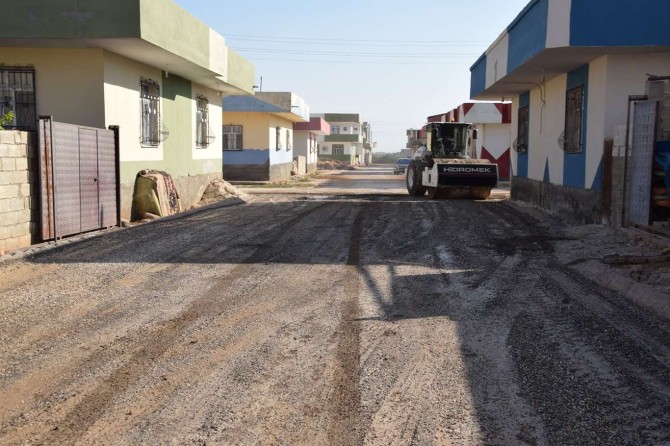 Viranşehir Hürriyet Mahallesinde dolgu ve tesviye çalışması başlatıldı