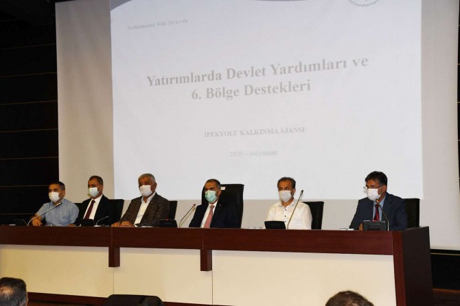 Adıyamanlı sanayici ve iş adamlarına 6'ncı bölge teşvik sistemi anlatıldı