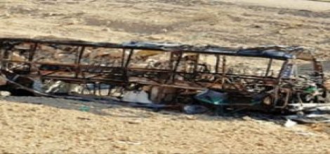 Filistinliler ırkçı otobüsleri yaktı