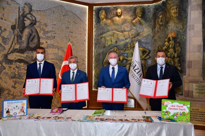 Gaziantep’te okullara eğitim seti dağıtılacak