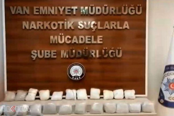 Li Wanê 23 kîlo tiryak hat bidestxistin