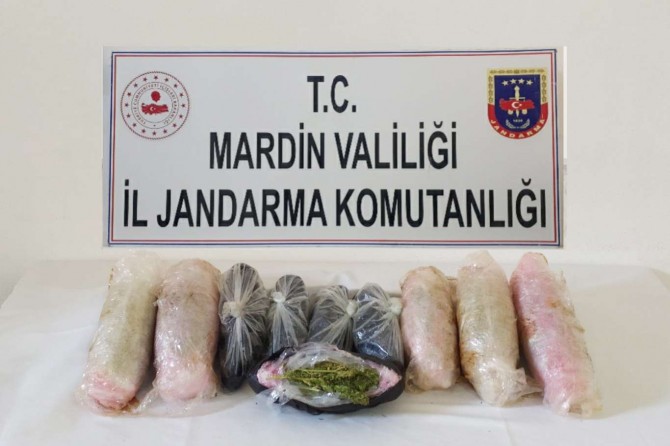 Mardin'de uyuşturucu operasyonları