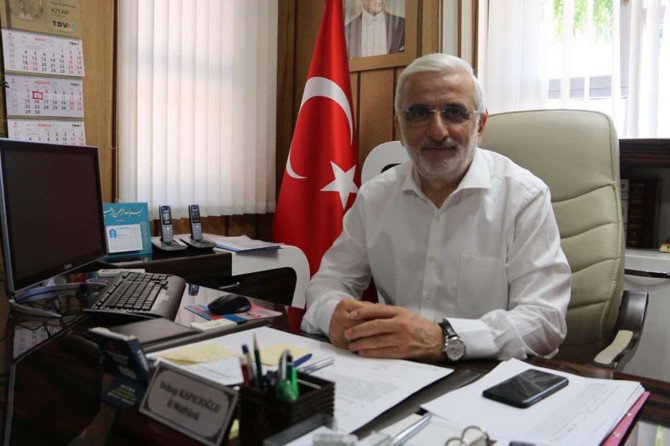 Covid-19 tedavisi tamamlanan Siirt Müftüsü Kapıcıoğlu taburcu oldu