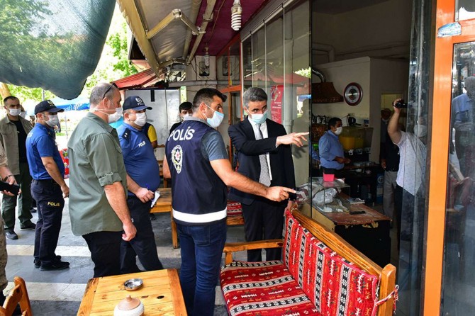 Malatya'da kapsamlı Covid-19 denetimi gerçekleştirildi
