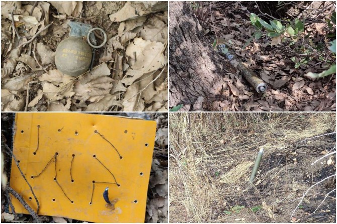 Hakkâri ve Şırnak'ta ele geçirilen mühimmat imha edildi