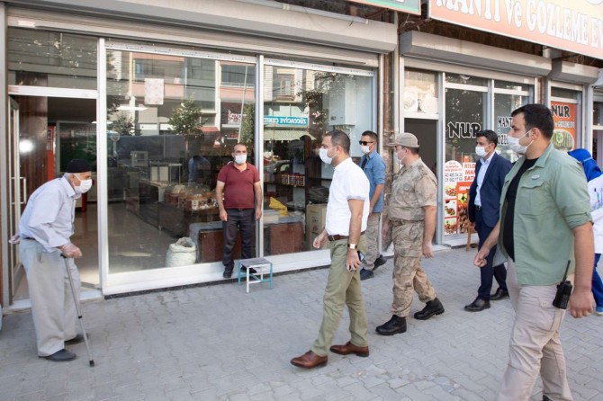 İpekyolu Belediye Başkan Vekili Aslan Coronavirus denetimlerine katıldı