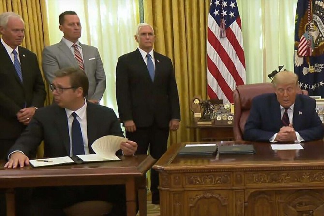 Sırbistan Büyükelçiliğinin Kudüs'e taşınma kararını duyan Vuciç'in şaşkınlığı!