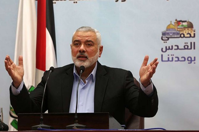 Haneyya: The armed Palestinian resistance will not be discussed