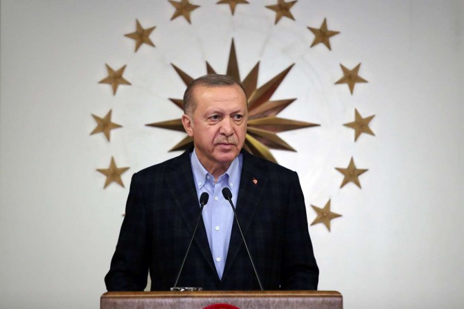 Cumhurbaşkanı Erdoğan, iki ilin kurtuluş yıl dönümünü kutladı