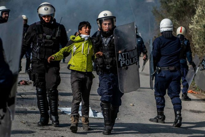 Greece sends additional troops to the Greek -Turkish border