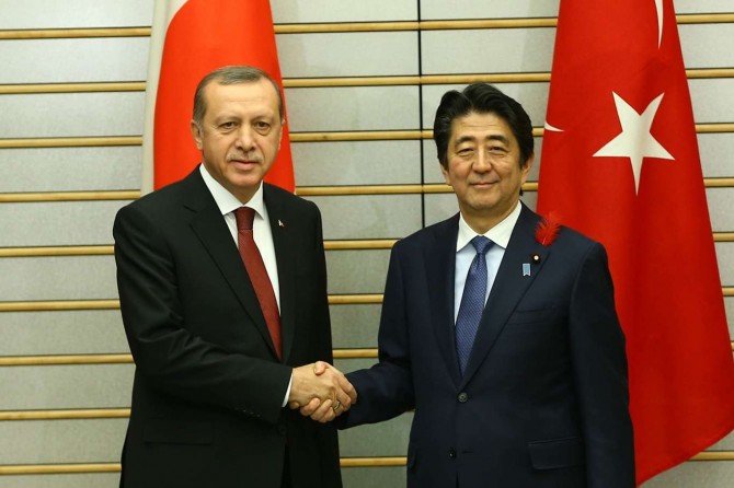 Erdoğan, Japanese Prime Minister Abe talk over phone