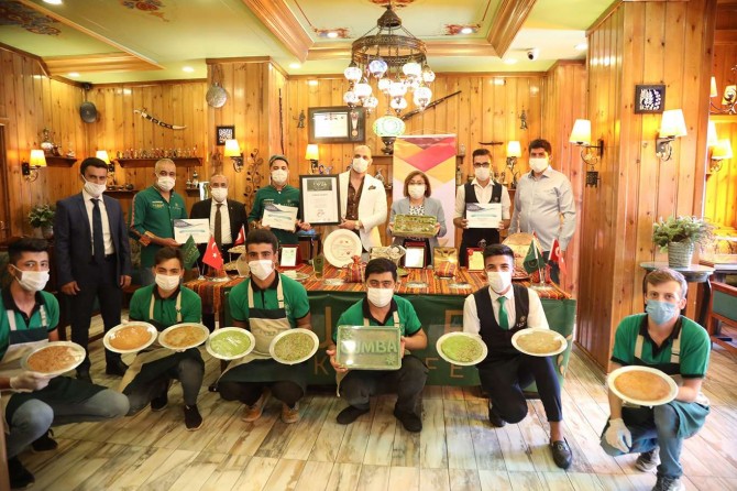 Gaziantep'te gıda işletmelerine hijyen sertifikası verildi
