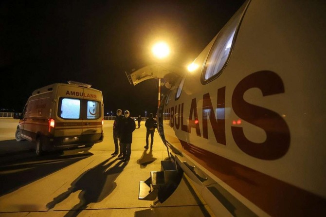 KKTC'deki Coronavirus hastaları Türkiye'ye getiriliyor