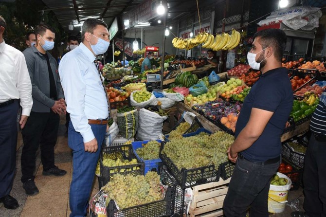 Batman'da Covid-19 ile mücadele kapsamında denetimler devam ediyor