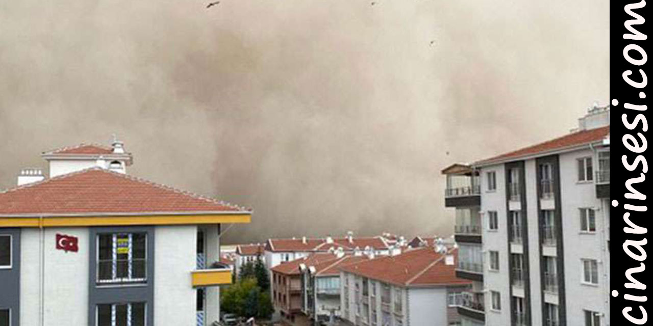 Heavy sandstorm and strong winds engulf Turkey's capital Ankara