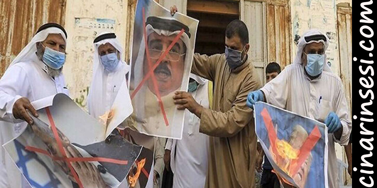 Filistin halkından siyonist işgal rejimi ile sözde normalleşme anlaşmasına tepki