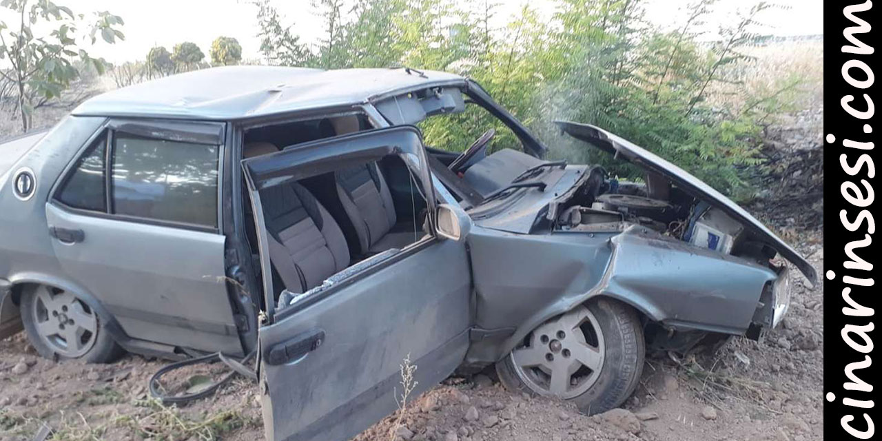 Malatya-Akçadağ yolunda aşırı hız kaza getirdi: 2 yaralı