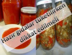 Hazır gıdalara dikkat!