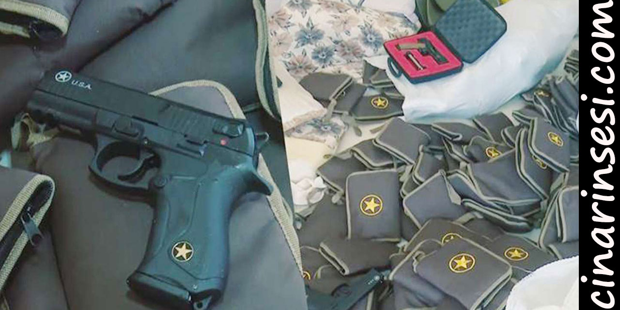 Erbil’de 1500 adet ABD menşeli ruhsatsız silah ele geçirildi