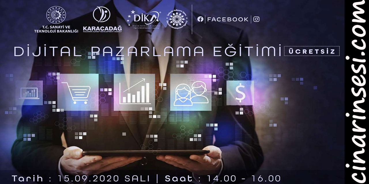 Mardin’de Online Dijital Pazarlama Eğitimi verilecek