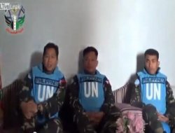 Kaçırılan BM askerleri Ürdünlü yetkilere teslim edildi