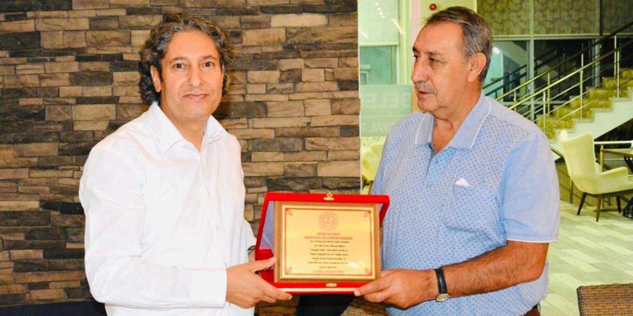 Bakanlıkta görevlendirilen İl Milli Eğitim Müdüründen veda programı