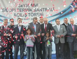 Erdoğan, Silopi'de termik santralin açılışını yaptı