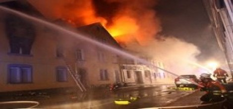 Stuttgart'ta yangın faciası: 8 Ölü