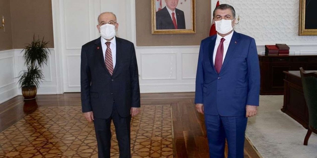 Bakan Koca, Temel Karamollaoğlu'na Coronavirus ile mücadeleyi anlattı