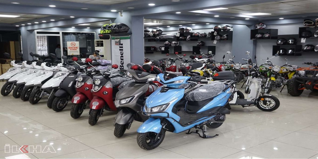 Gaziantep’te Covid-19 salgını ve yüksek otomobil fiyatları, motosiklete olan talebi artırdı