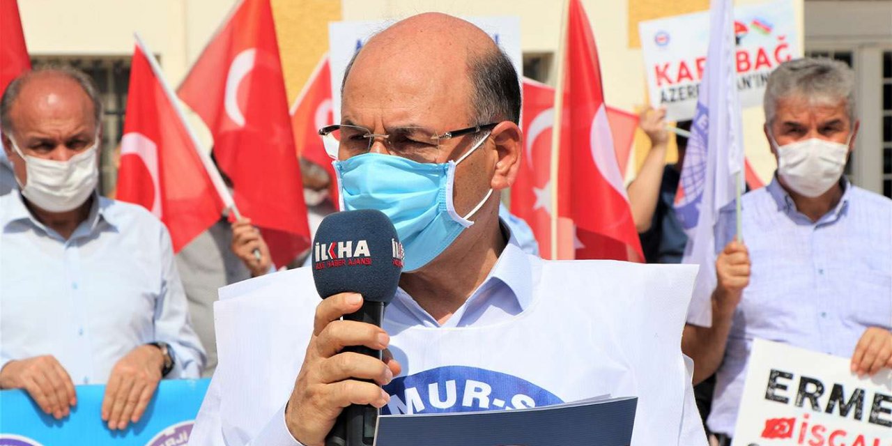 Adana'da Ermenistan'ın Azerbaycan'a saldırısı kınandı