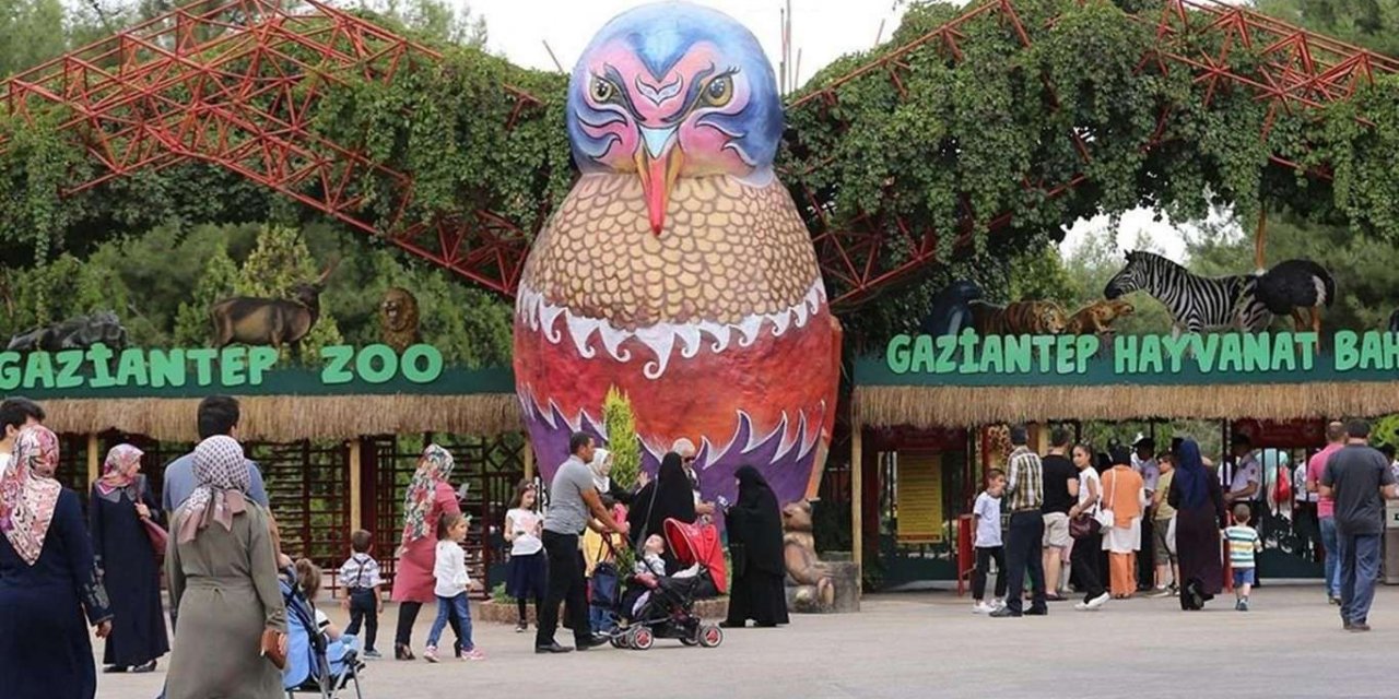 Gaziantep Hayvanat Bahçesi pandemi sürecinde de yoğun ilgi gördü