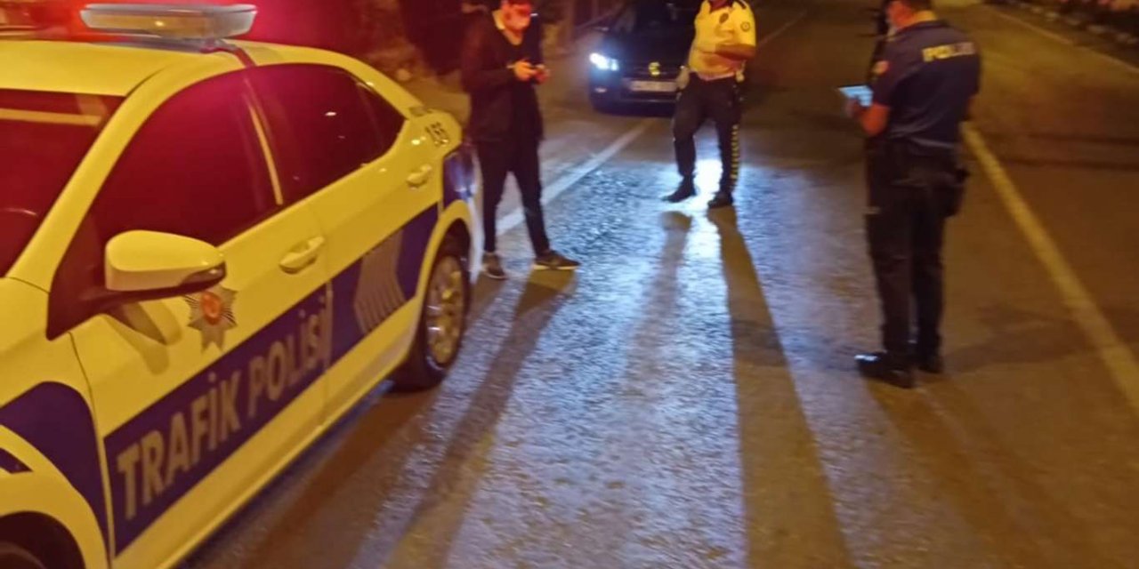 Malatya’da 89 sürücüye para cezası verildi 3 araç trafikten men edildi