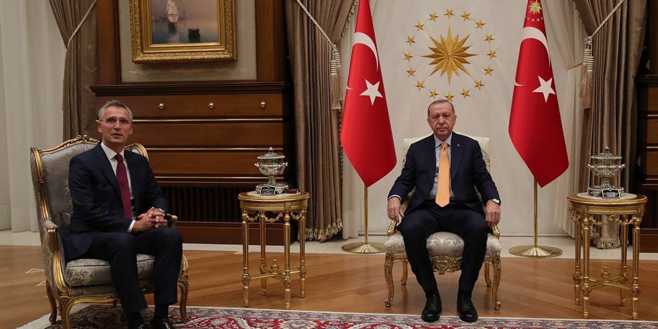 Cumhurbaşkanı Erdoğan NATO Genel Sekreteri Stoltenberg'i kabul etti