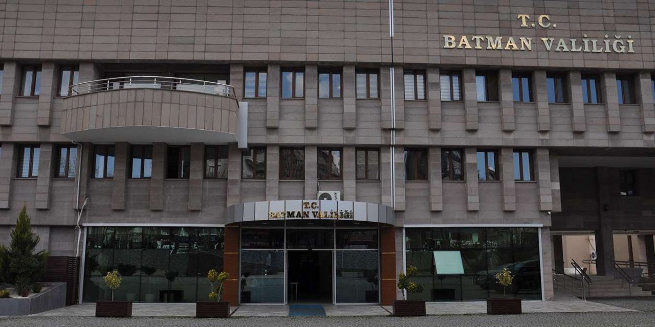 Batman Valiliğinden etkinliklere izin şartı